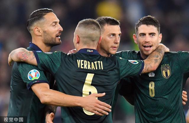 关于意大利连续三战不败，稳坐欧预赛头名的信息